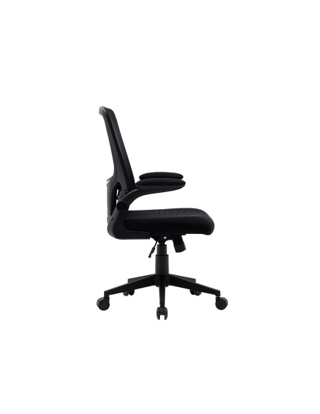 Silla q connect oficina alba malla base metalica alt max 1110 anc 610 prof 580 ruedas premium color negro Silla q connect oficina alba malla base metalica alt max 1110 anc 610 prof 580 ruedas premium color negro