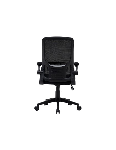 Silla q connect oficina alba malla base metalica alt max 1110 anc 610 prof 580 ruedas premium color negro Silla q connect oficina alba malla base metalica alt max 1110 anc 610 prof 580 ruedas premium color negro