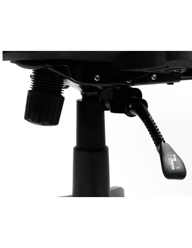 Silla q connect oficina alba malla base metalica alt max 1110 anc 610 prof 580 ruedas premium color negro
