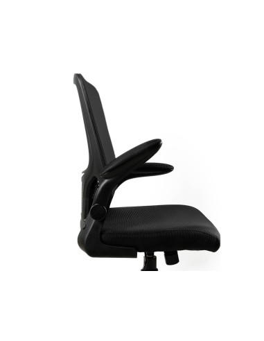 Silla q connect oficina alba malla base metalica alt max 1110 anc 610 prof 580 ruedas premium color negro
