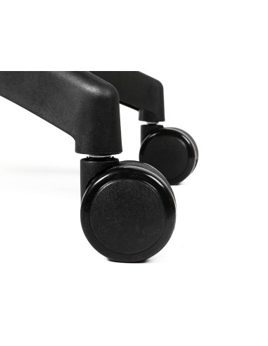 Silla q connect direccion sorrento simil piel base metalica alt max 1320 anc 650 prof 600 mm ruedas premium