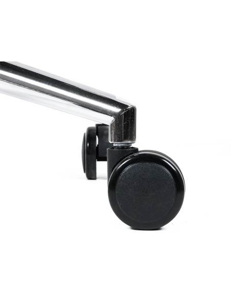 Silla q connect escritorio bosa simil piel base metalica alt max 1130 anc 550 prof 630 mm ruedas premium color negro Silla q connect escritorio bosa simil piel base metalica alt max 1130 anc 550 prof 630 mm ruedas premium color negro