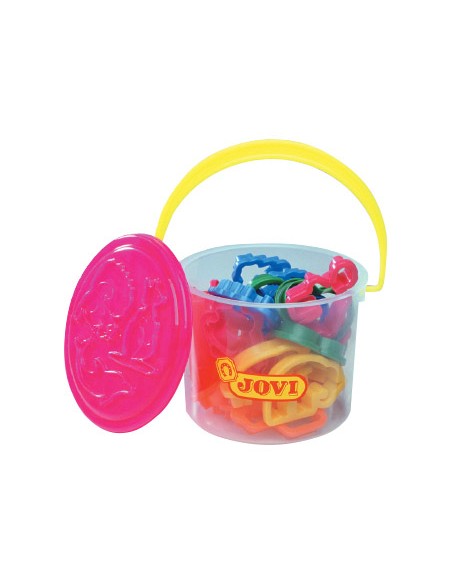 Moldes modelar jovi cubo de 24 unidades surtidas 6 modelos