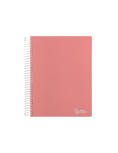 Cuaderno espiral liderpapel a4 micro witty tapa dura 120h 90gr horizontal 8mm 5 bandas 4 taladros colores surtidos