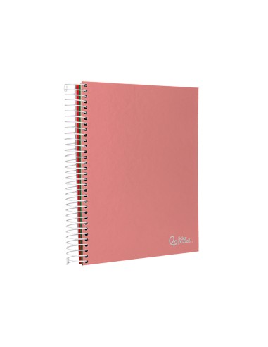 Cuaderno espiral liderpapel a4 micro witty tapa dura 120h 90gr horizontal 8mm 5 bandas 4 taladros colores surtidos