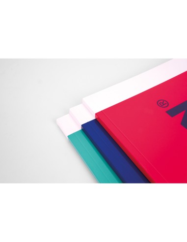 Libreta encolada milan tapa carton flexible din a4 48 hojas 95 gr microperfado cuadro 5 mm serie nata 624