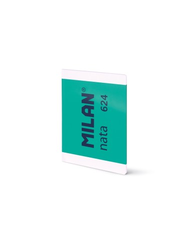 Libreta encolada milan tapa carton flexible din a4 48 hojas 95 gr microperfado cuadro 5 mm serie nata 624