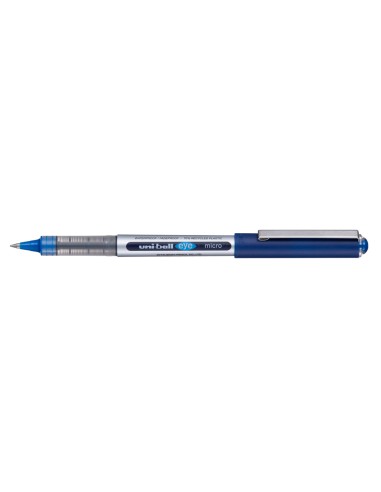 Rotulador uni ball roller ub 150e micro eye azul 05 mm