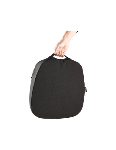 Cojin de asiento fellowes breyta en cuna color negro 90x430x430 mm