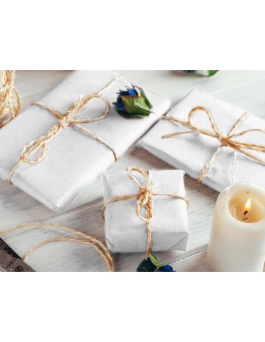 Papel kraft liderpapel blanco bobina 1 mt x 833 mt especial para embalaje peso 50 kg