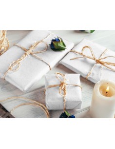 Papel kraft liderpapel blanco bobina 1 mt x 417 mt especial para embalaje peso 25 kg