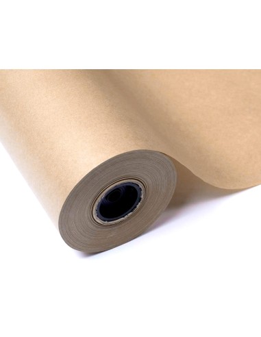 Papel kraft liderpapel marron bobina 1 mt x 357 mt especial para embalaje peso 25 kg