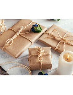 Papel kraft liderpapel marron bobina 1 mt x 357 mt especial para embalaje peso 25 kg