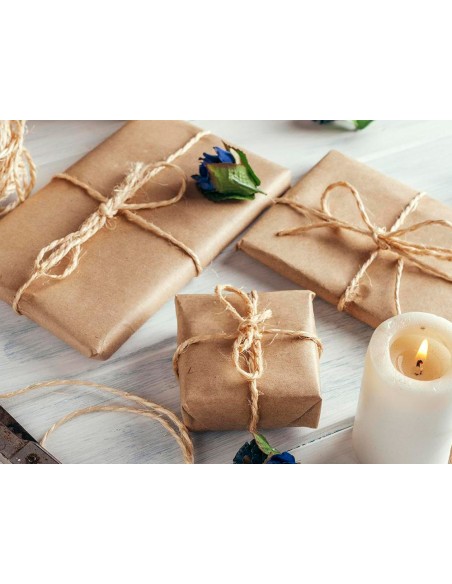 Papel kraft liderpapel marron bobina 1 mt x 357 mt especial para embalaje peso 25 kg