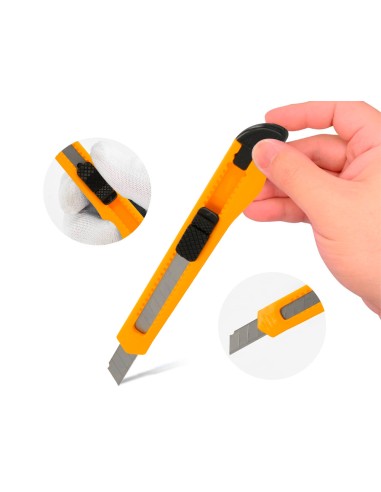 Cuter q connect plastico estrecho cuchilla 9 mm xd 05 caja de 60 unidades