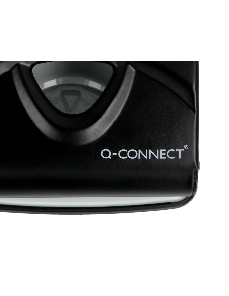 Taladrador q connect kf14220 negro abertura 27 mm capacidad 30 hojas Taladrador q connect kf14220 negro abertura 27 mm capacidad 30 hojas