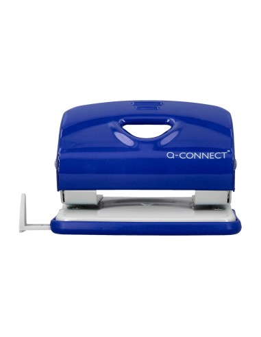 Taladrador q connect kf14218 azul abertura 2 mm capacidad 20 hojas
