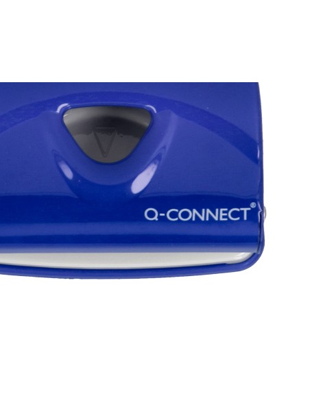Taladrador q connect kf14218 azul abertura 2 mm capacidad 20 hojas