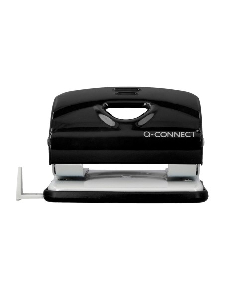 Taladrador q connect kf14217 negro abertura 2 mm capacidad 20 hojas Taladrador q connect kf14217 negro abertura 2 mm capacidad 20 hojas