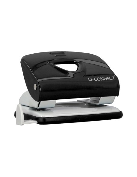 Taladrador q connect kf14217 negro abertura 2 mm capacidad 20 hojas Taladrador q connect kf14217 negro abertura 2 mm capacidad 20 hojas