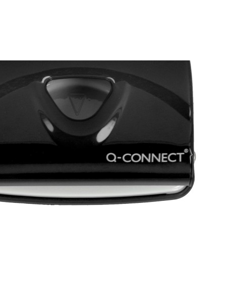 Taladrador q connect kf14217 negro abertura 2 mm capacidad 20 hojas Taladrador q connect kf14217 negro abertura 2 mm capacidad 20 hojas