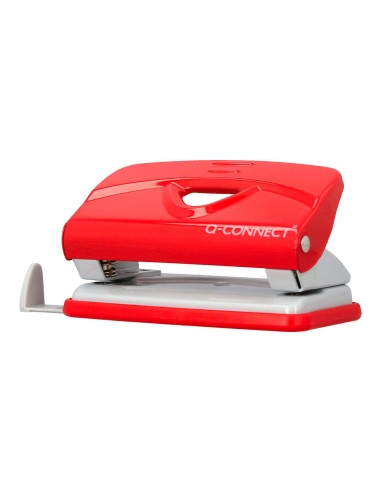 Taladrador q connect kf14216 rojo abertura 1 mm capacidad 10 hojas