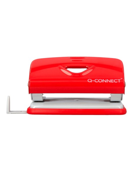 Taladrador q connect kf14216 rojo abertura 1 mm capacidad 10 hojas