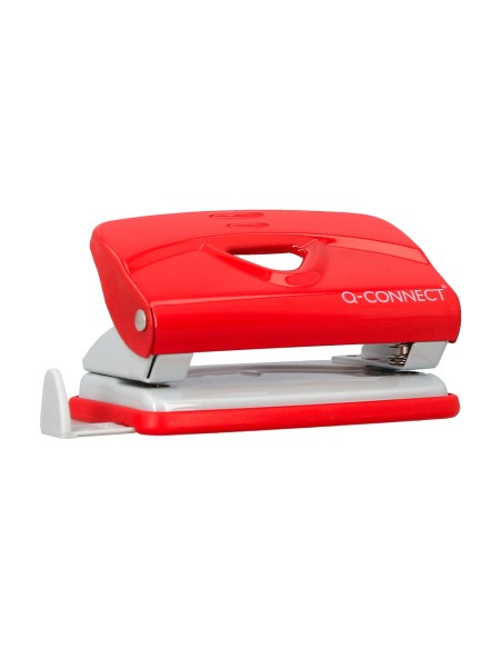 Taladrador q connect kf14216 rojo abertura 1 mm capacidad 10 hojas