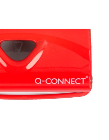 Taladrador q connect kf14216 rojo abertura 1 mm capacidad 10 hojas