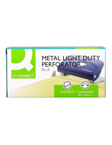Taladrador q connect kf14215 azul abertura 1 mm capacidad 10 hojas