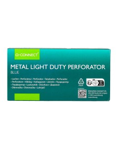 Taladrador q connect kf14215 azul abertura 1 mm capacidad 10 hojas