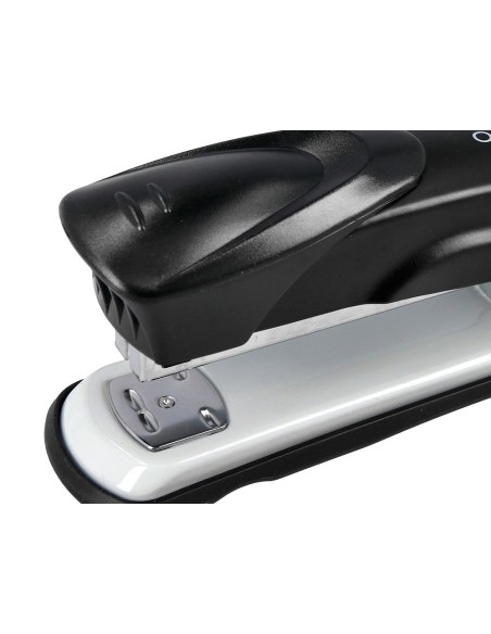 Grapadora q connect kf14211 metalica negra capacidad 20 hojas