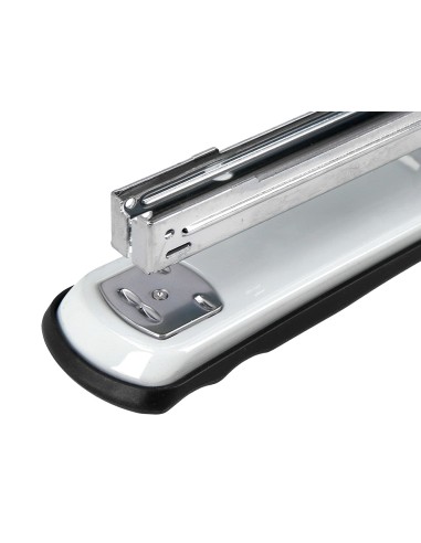 Grapadora q connect kf14211 metalica negra capacidad 20 hojas