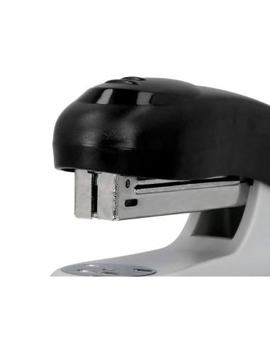 Grapadora q connect kf14207 plastico abs negra capacidad 20 hojas