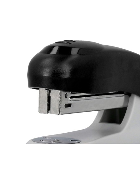 Grapadora q connect kf14207 plastico abs negra capacidad 20 hojas