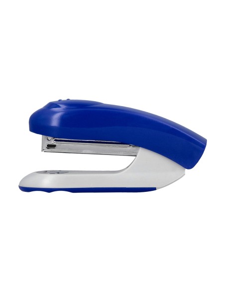 Grapadora q connect kf14205 plastico abs azul capacidad 20 hojas