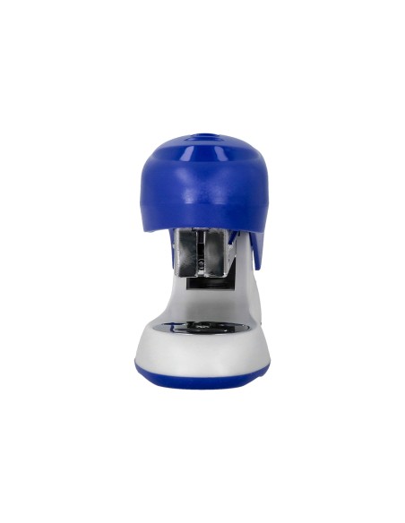 Grapadora q connect kf14205 plastico abs azul capacidad 20 hojas