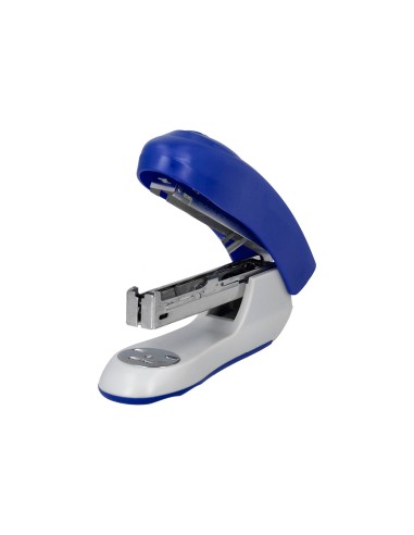 Grapadora q connect kf14205 plastico abs azul capacidad 20 hojas