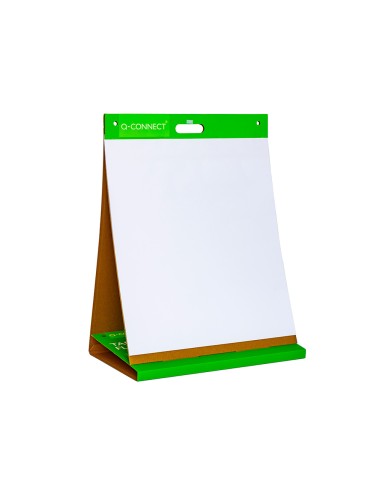 Bloc congreso q connect liso autoadhesivo sobremesa 508x584 mm 20 hojas papel blanco de 75g m2 fsc