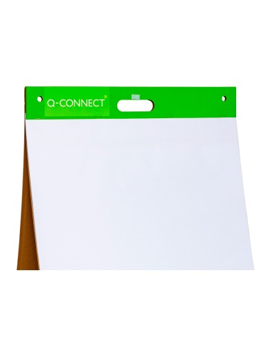 Bloc congreso q connect liso autoadhesivo sobremesa 508x584 mm 20 hojas papel blanco de 75g m2 fsc