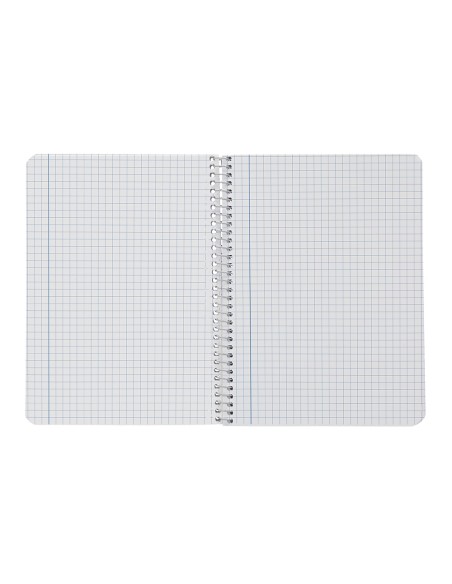 Cuaderno espiral liderpapel din a5 witty tapa dura 80h 90gr cuadro 6mm con margen colores surtidos