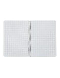 Cuaderno espiral liderpapel din a5 witty tapa dura 80h 90gr cuadro 5mm con margen colores surtidos