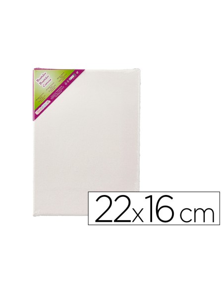 Bastidor lidercolor lienzo grapado lateral algodon 100 22x16 cm Bastidor lidercolor lienzo grapado lateral algodon 100 22x16 cm