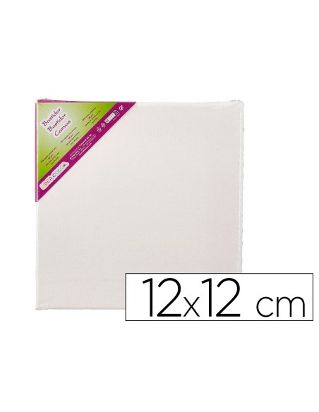 Bastidor lidercolor lienzo grapado lateral algodon 100 12x12 cm Bastidor lidercolor lienzo grapado lateral algodon 100 12x12 cm