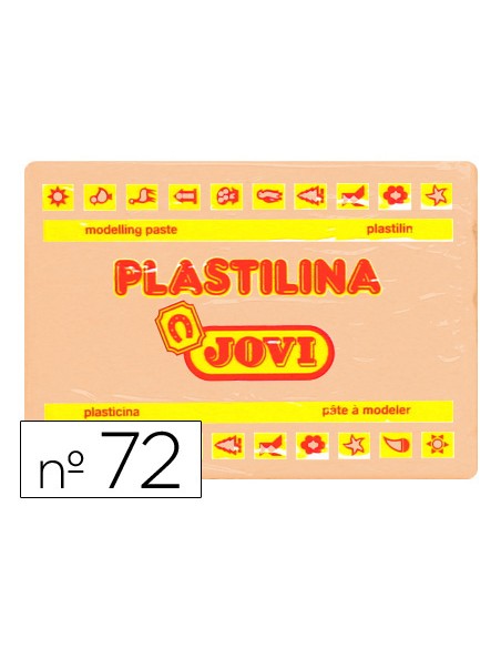 Plastilina jovi 72 carne unidad tamano grande Plastilina jovi 72 carne unidad tamano grande
