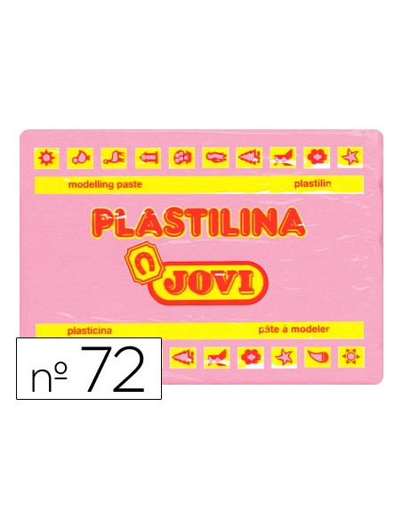 Plastilina jovi 72 rosa unidad tamano grande Plastilina jovi 72 rosa unidad tamano grande