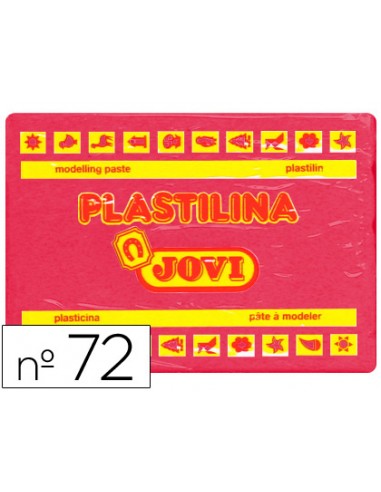 Plastilina jovi 72 rubi unidad tamano grande