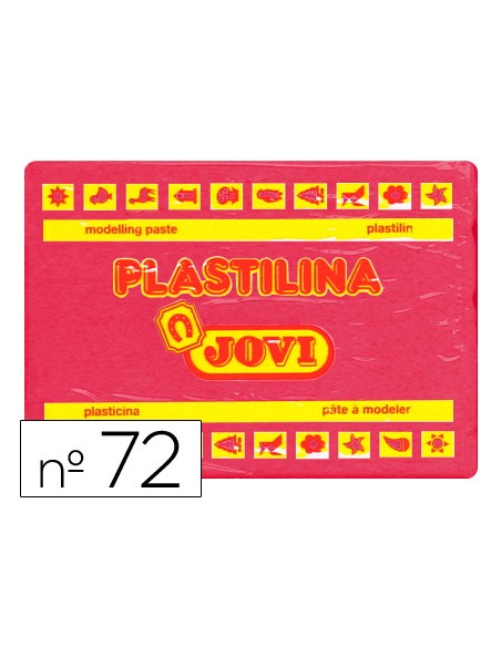 Plastilina jovi 72 rubi unidad tamano grande Plastilina jovi 72 rubi unidad tamano grande