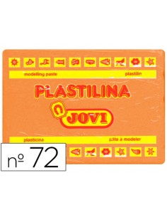Plastilina jovi 72 naranja unidad tamano grande