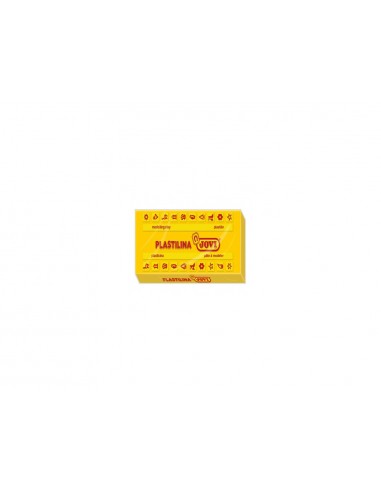 Plastilina jovi 72 amarillo oscuro unidad tamano grande
